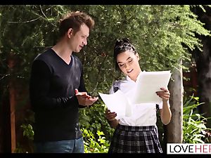 teenager Gives Her tutor The best fucky-fucky Of His Life.