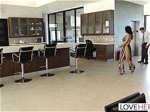 LoveHerFeet - Sneaky cuckold sole romp With The Realtor